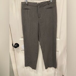 Apt 9 grey dress pants slacks size 12P stretch